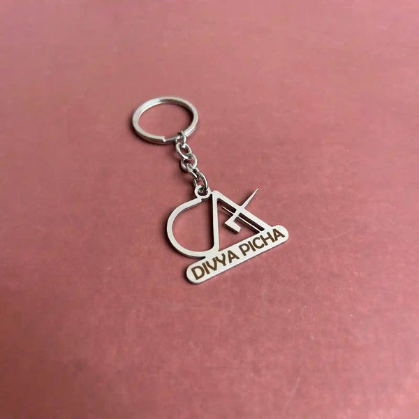 Personalised CA Keychain With Name